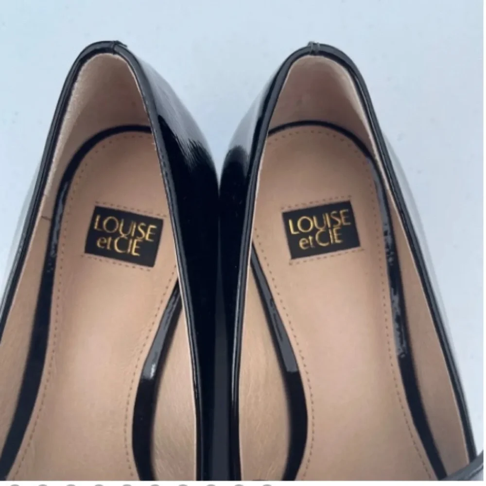 Louise Et Cie patent leather loafers
